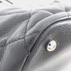  Chanel Timeless CC Black Calf Leather Tote Bag