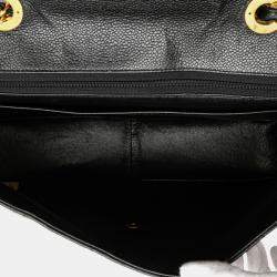 Pre Owned Chanel Black Jumbo XL Caviar Mademoiselle Flap