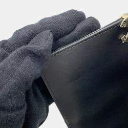 Chanel Black Patent Leather Top Handle Bag