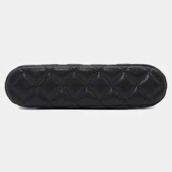 Chanel Matelasse Chainclutch Bag Black Caviar Leather
