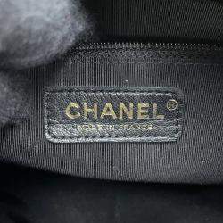 Chanel Matelasse One Belt Bag Black Caviar Leather