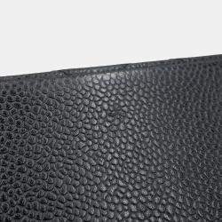 Chanel Matelasse One Belt Bag Black Caviar Leather