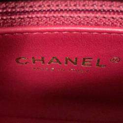 Chanel Small Flap Black Calf Leather Shoulder Bag