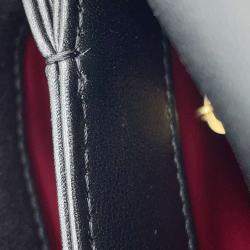 Chanel Small Flap Black Calf Leather Shoulder Bag