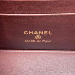 Chanel Matelasse Vanity Chain Black Caviar Leather Shoulder Bag 