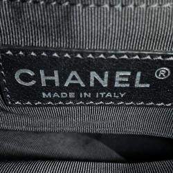 Pre Owned Chanel Matelasse Red/Black Lambskin Chain Shoulder Bag 
