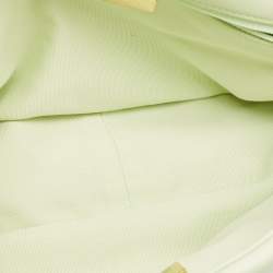 Chanel Mint Green Quilted Leather Large 19 Flap Bag