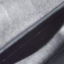 Pre Owned Chanel Diana Medium Black Leather Chain Shoulder Bag