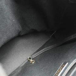 Chanel Deauville Black Straw Bucket Backpack