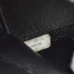 Pre Owned Chanel Interlocking CC Black Calfskin Tote Chain Bag
