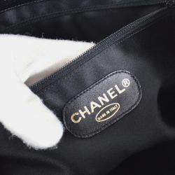 Chanel CC Timeless Black Calfskin Chain Shoulder Bag