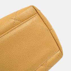 Chanel Kelly Beige Calfskin Leather Top Handle Bag