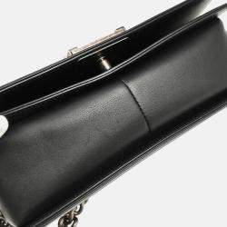 Chanel Boy Medium Black Bronze Lambskin Shoulder Bag