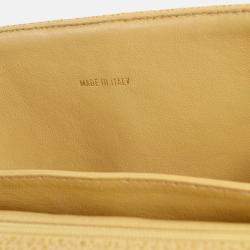 Chanel Medium Straight Flap Beige Calfskin Bag