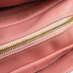 Chanel Pink Calfskin Petite Timeless Tote PTT Chain Handbag