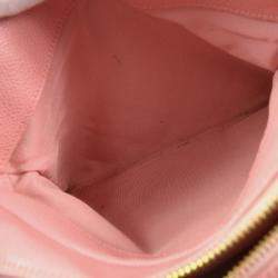 Chanel Pink Calfskin Petite Timeless Tote PTT Chain Handbag