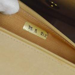 Chanel Classic Flap Jumbo Beige Lambskin Shoulder Bag