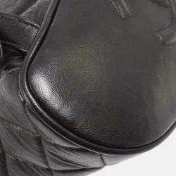 Chanel Black Lambskin Large Duma Backpack