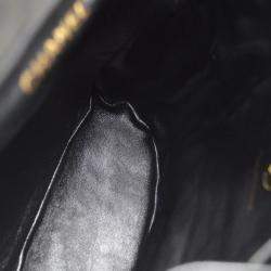 Chanel Black Lambskin Large Duma Backpack