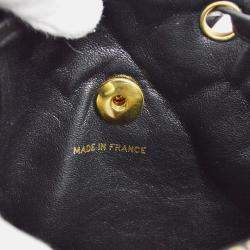 Chanel Black Lambskin Large Duma Backpack