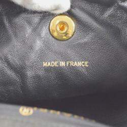 Chanel Black Lambskin Duma Chain Backpack