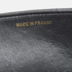 Chanel Diana Medium Black Caviar Leather Chain Shoulder Bag