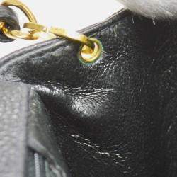 Chanel Diana Medium Black Caviar Leather Chain Shoulder Bag