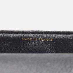 Chanel Diana Medium Black Calfskin Chain Shoulder Bag
