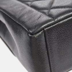 Chanel Diana Medium Black Calfskin Chain Shoulder Bag