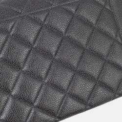 Chanel Diana Medium Black Calfskin Chain Shoulder Bag