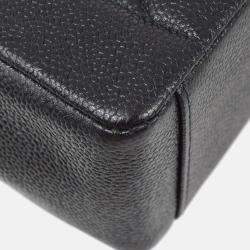 Chanel Diana Medium Black Calfskin Chain Shoulder Bag
