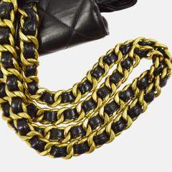 Chanel Black Lambskin Duma Backpack Small