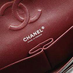 Chanel Classic Double Flap Small Black Calfskin Shoulder Bag 