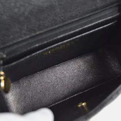 Chanel Classic Square Flap Mini Black Calfskin Bag