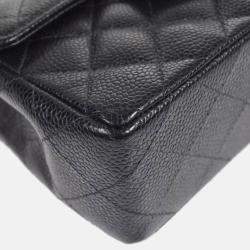 Chanel Classic Square Flap Mini Black Calfskin Bag