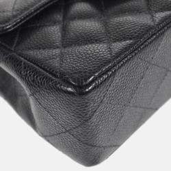 Chanel Classic Square Flap Mini Black Calfskin Bag