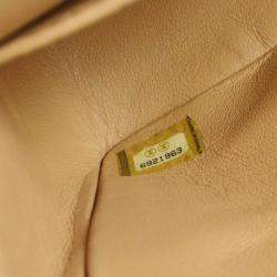 Chanel Classic Double Flap Medium Beige Calfskin Bag