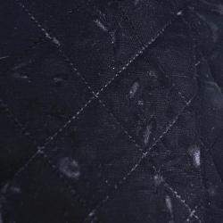 Chanel Duma Small Black Velvet Backpack 
