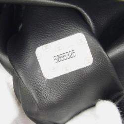 Chanel Black Calfskin Timeless Vanity Handbag