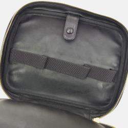 Chanel Black Calfskin Timeless Vanity Handbag
