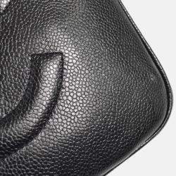 Chanel Timeless Vanity Black Calfskin Handbag
