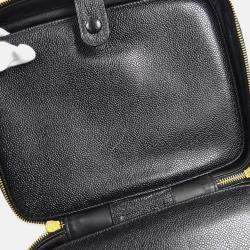 Chanel Timeless Vanity Black Calfskin Handbag