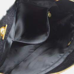 Chanel CC Timeless Black Calfskin Tote Bag