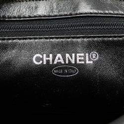 Pre Owned Chanel Black Caviar Medallion Tote