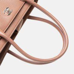 Chanel Brown Small Calfskin Executive Cerf Tote