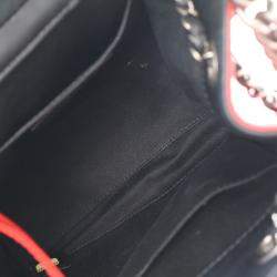Chanel Small Red Caviar CC Bucket Bag