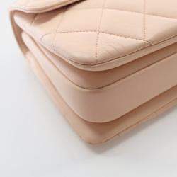 Chanel Trendy CC Small Pink Lambskin Shoulder Bag