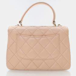 Chanel Trendy CC Small Pink Lambskin Shoulder Bag