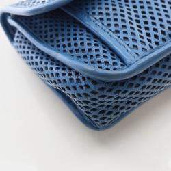 Chanel Up In The Air Medium Blue Calfskin Shoulder Bag