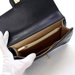 Chanel Chic Pearls Small Black Lambskin Shoulder Bag
